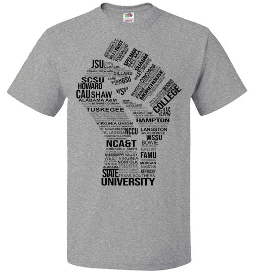 Men's Historically Black Power T-Shirt (Black)