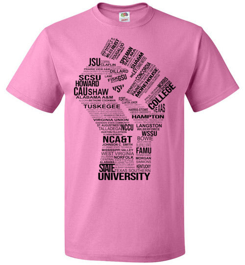 Men's Historically Black Power T-Shirt (Black)