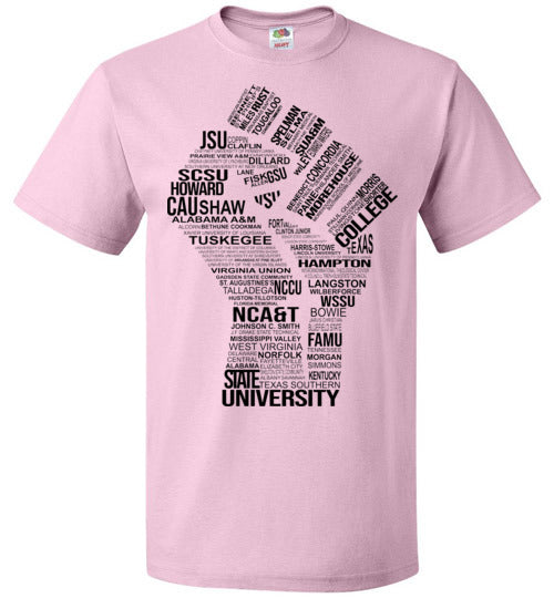 Men's Historically Black Power T-Shirt (Black)