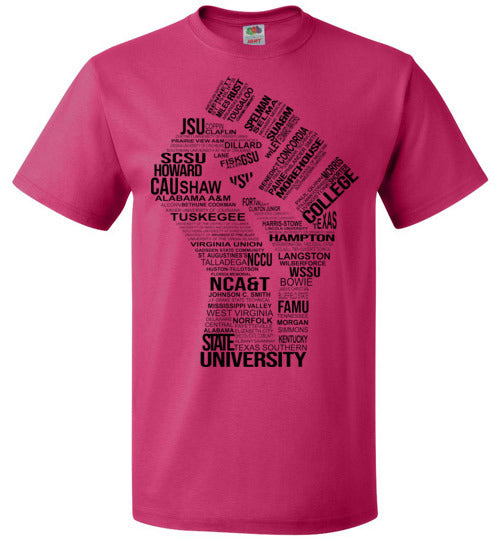 Men's Historically Black Power T-Shirt (Black)