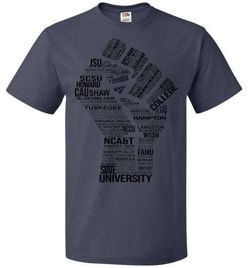 Men's Historically Black Power T-Shirt (Black)