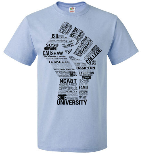 Men's Historically Black Power T-Shirt (Black)