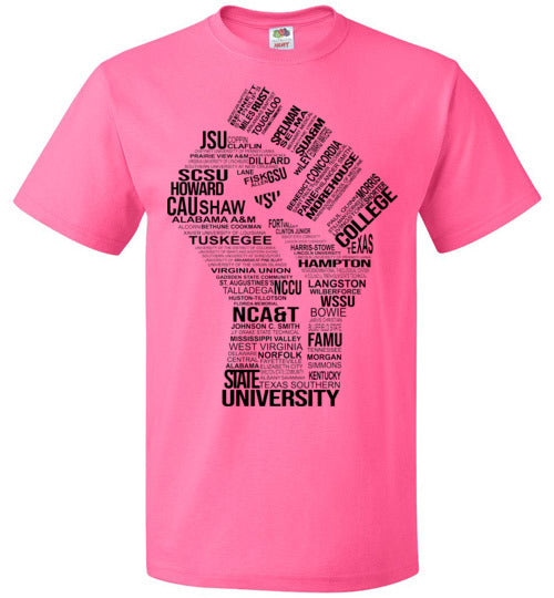 Men's Historically Black Power T-Shirt (Black)