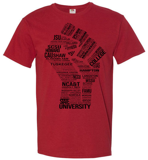Men's Historically Black Power T-Shirt (Black)