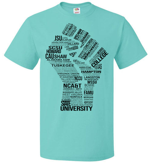 Men's Historically Black Power T-Shirt (Black)