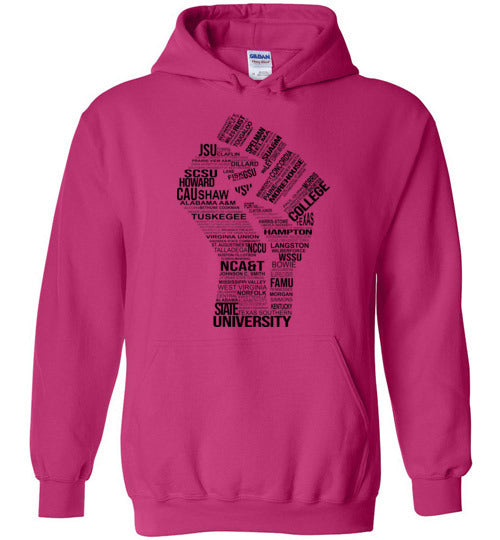 Unisex Historically Black Power Hoodie (Black)