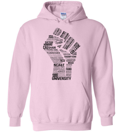 Unisex Historically Black Power Hoodie (Black)