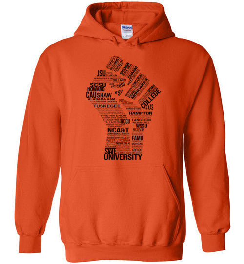 Unisex Historically Black Power Hoodie (Black)