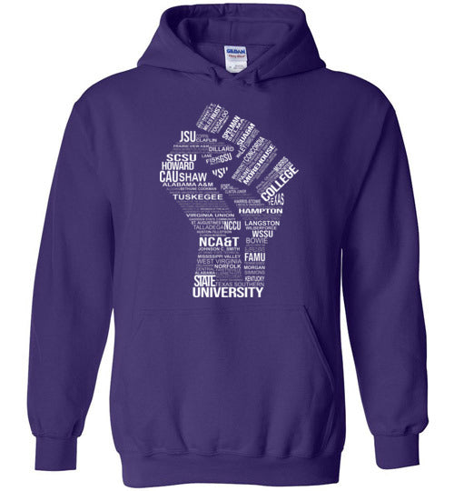 Unisex Historically Black Power Hoodie