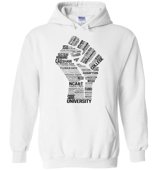 Unisex Historically Black Power Hoodie (Black)