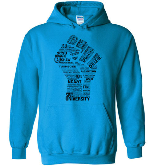 Unisex Historically Black Power Hoodie (Black)