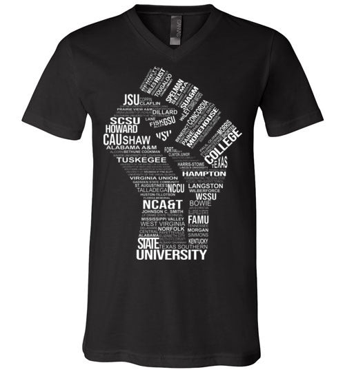 Men's Historically Black Power V-Neck
