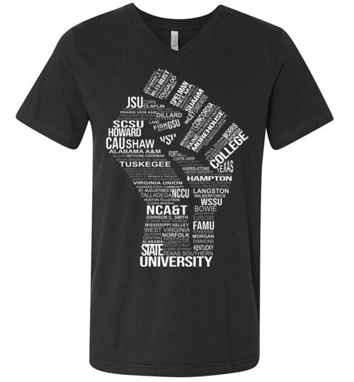 Men's Historically Black Power V-Neck