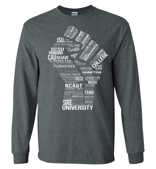 Men's Historically Black Power Long Sleeve