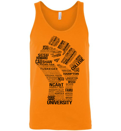 Men's Historically Black Power Tank Top (Black)