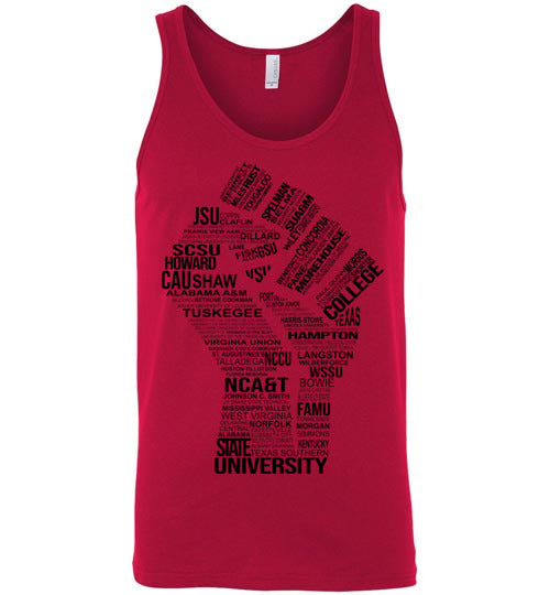 Men's Historically Black Power Tank Top (Black)