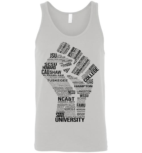 Men's Historically Black Power Tank Top (Black)