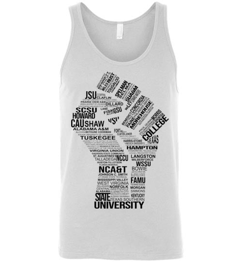 Men's Historically Black Power Tank Top (Black)