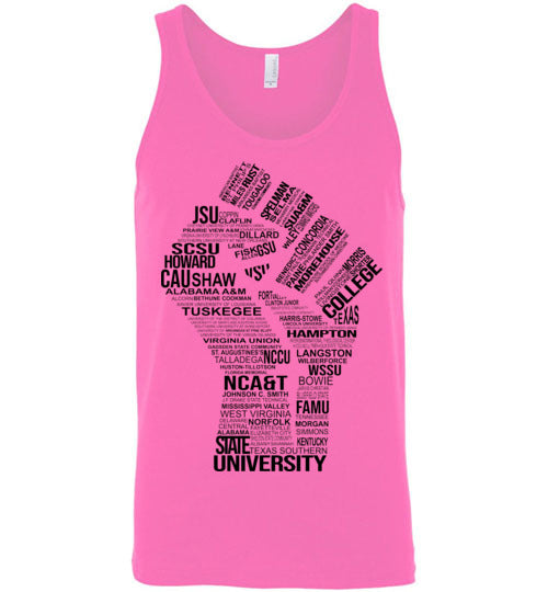 Men's Historically Black Power Tank Top (Black)