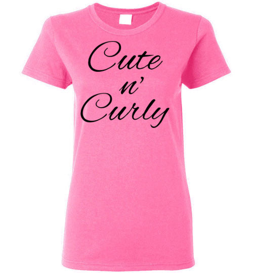Cute n Curly Tee