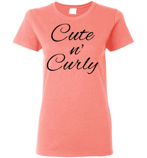 Cute n Curly Tee