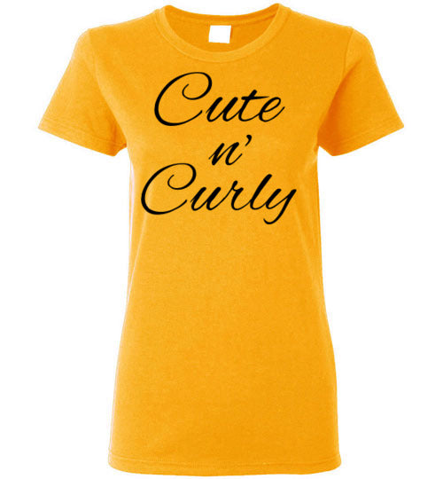 Cute n Curly Tee