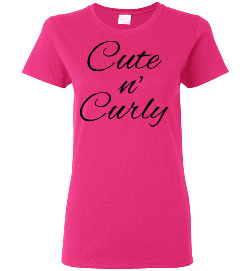 Cute n Curly Tee