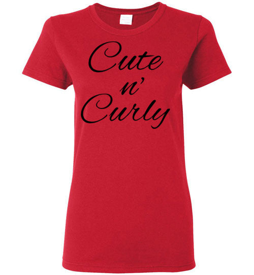 Cute n Curly Tee