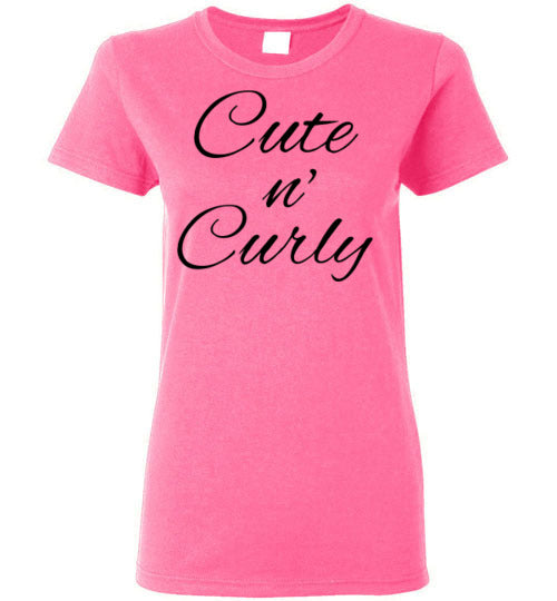 Cute n Curly Tee