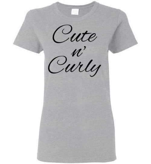 Cute n Curly Tee