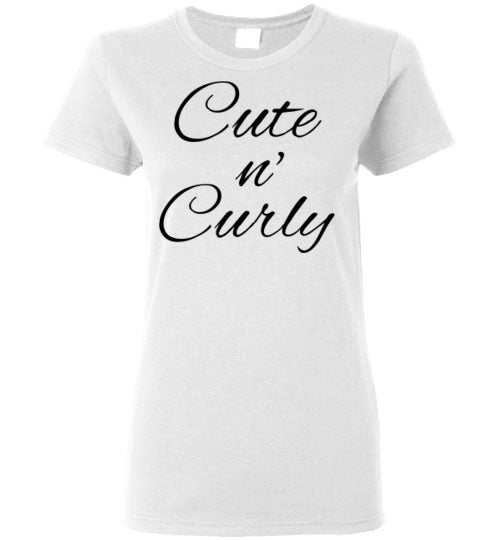 Cute n Curly Tee