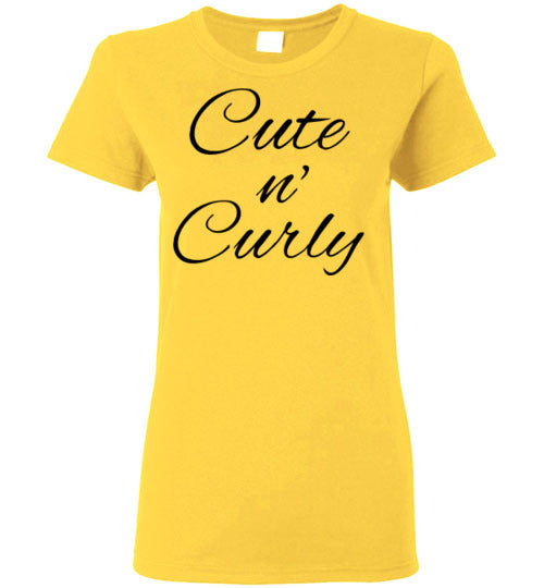 Cute n Curly Tee
