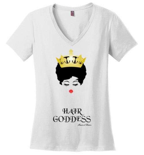 Hair Goddess Adult V-Neck
