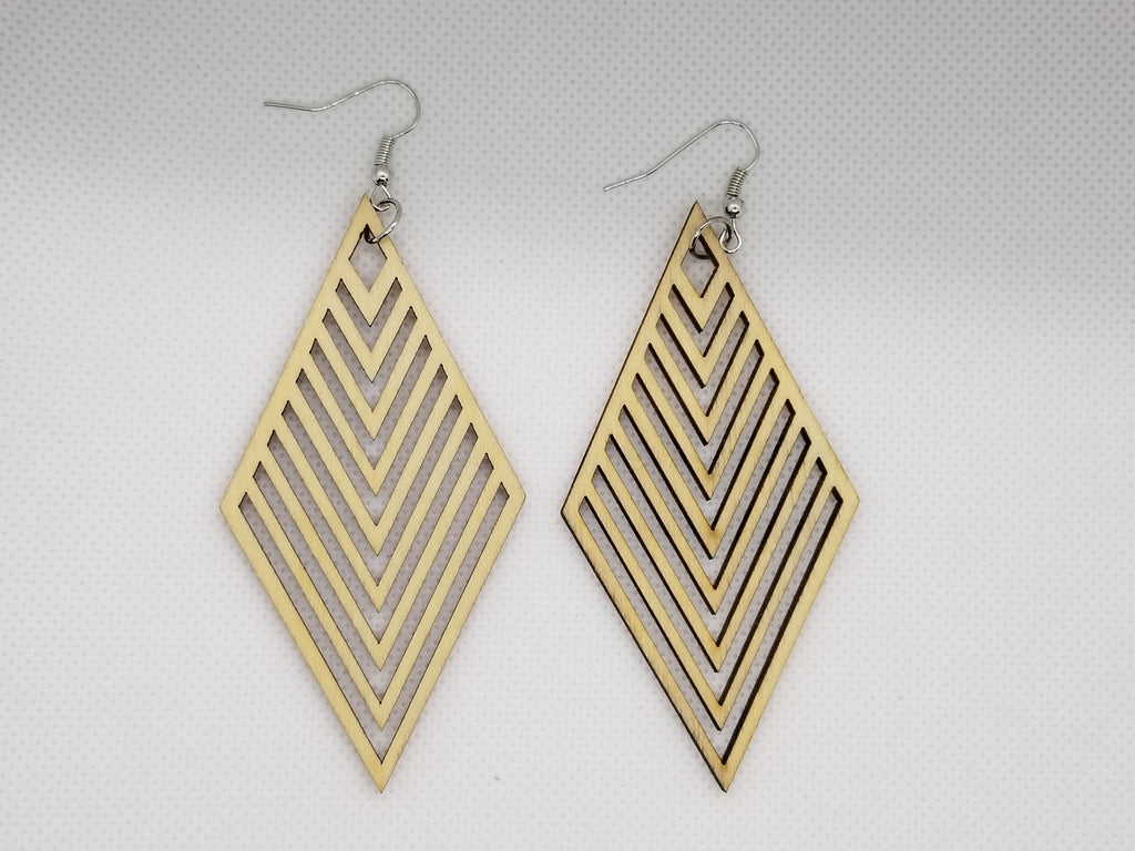 Diamond in the Rough Earrings