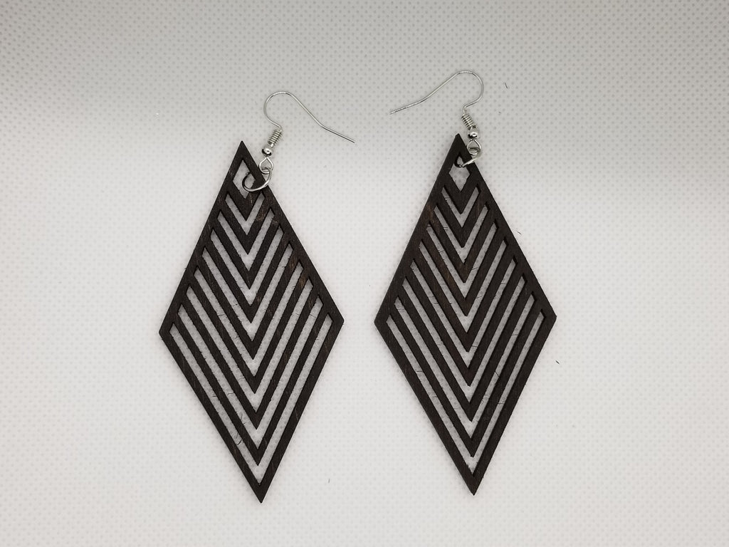 Diamond in the Rough Earrings