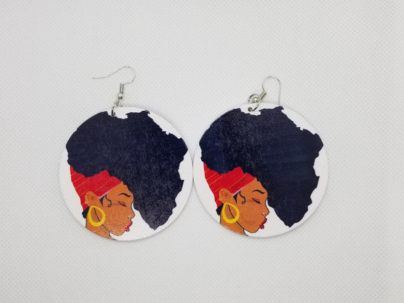 My African Roots Earrings - Marvel Hairs