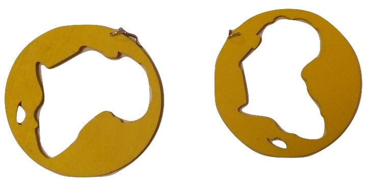 Africa Hoop Earrings - Marvel Hairs