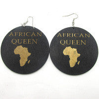 African Queen Earrings - Marvel Hairs