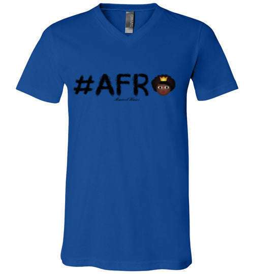 #Afro V-Neck
