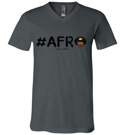 #Afro V-Neck