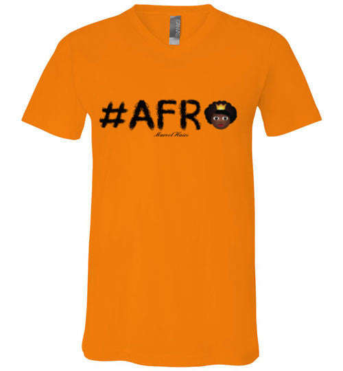 #Afro V-Neck
