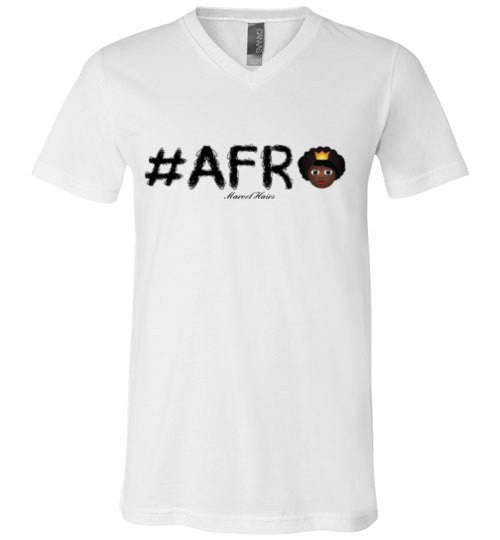 #Afro V-Neck