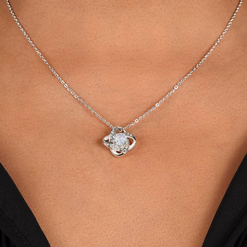 I Want You Love Knot Necklace | To Girlfriend