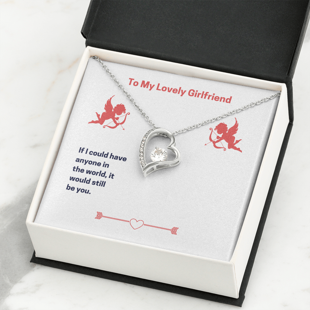 If I Could Have Forever Gold Love Necklace | Anniversary Gift | Necklace for Girlfriends | Gift For Girlfriend