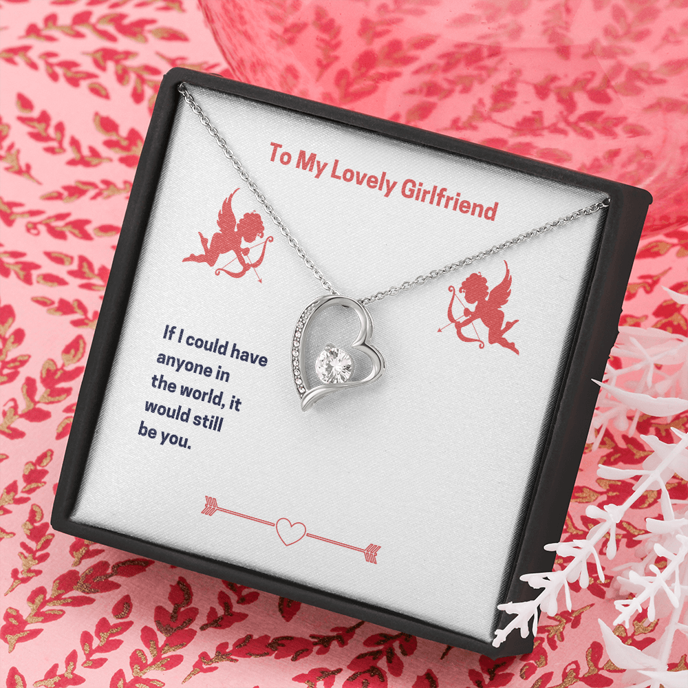 If I Could Have Forever Gold Love Necklace | Anniversary Gift | Necklace for Girlfriends | Gift For Girlfriend