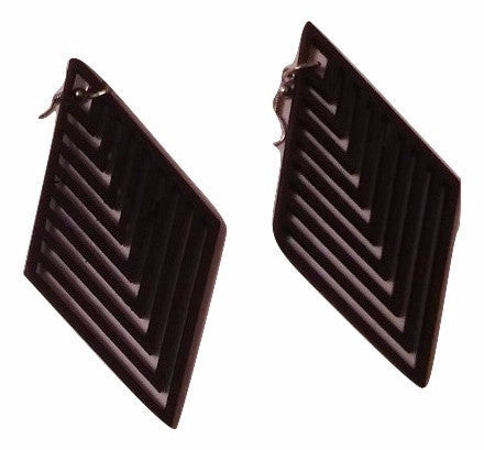 Diamond in the Rough Earrings - Marvel Hairs