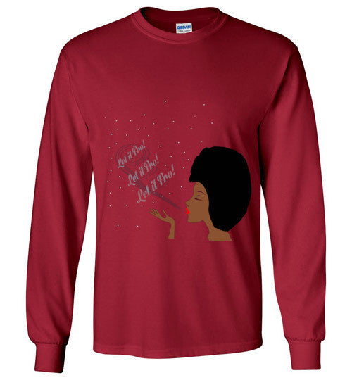 Let It Fro Long Sleeve - Marvel Hairs