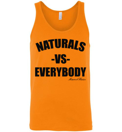 Naturals vs Everybody Tank Top - Marvel Hairs