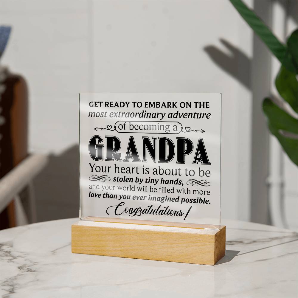 Grandpa Acrylic Square