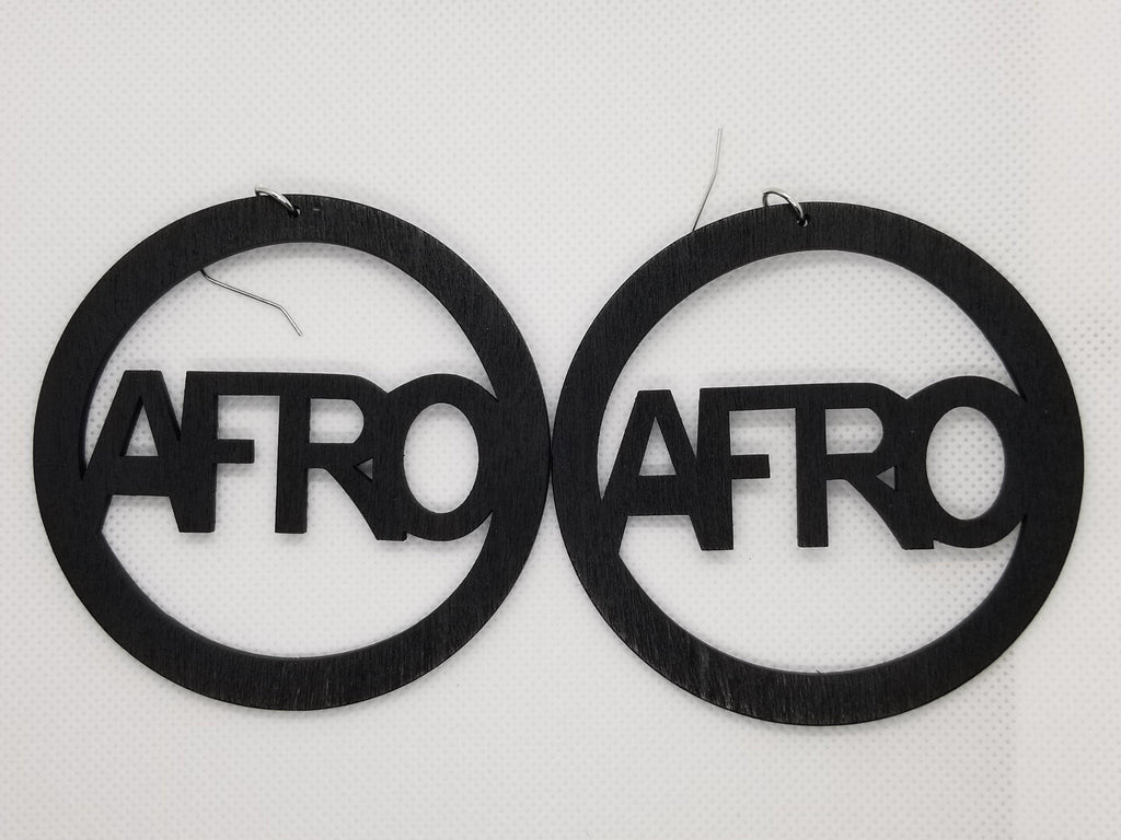 Afro Hoop Earrings - Marvel Hairs